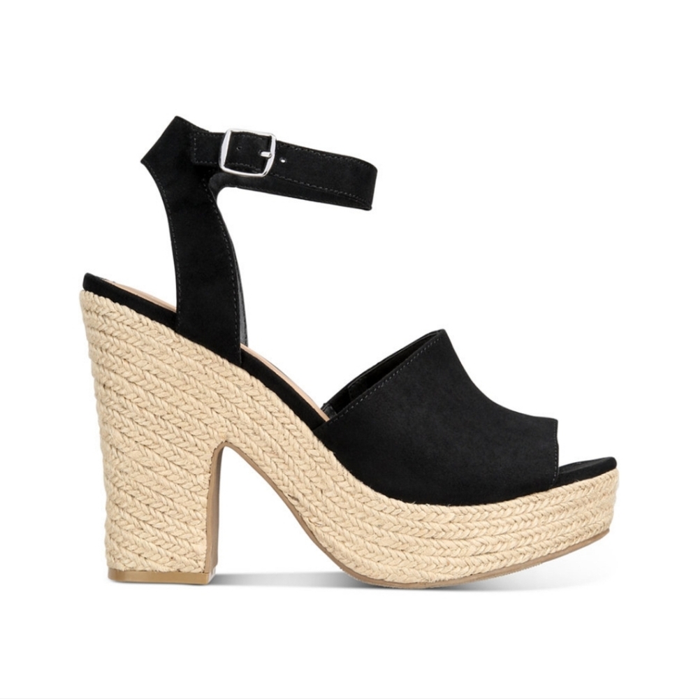 Sun + Stone's Fey Espadrille Platform Sandals